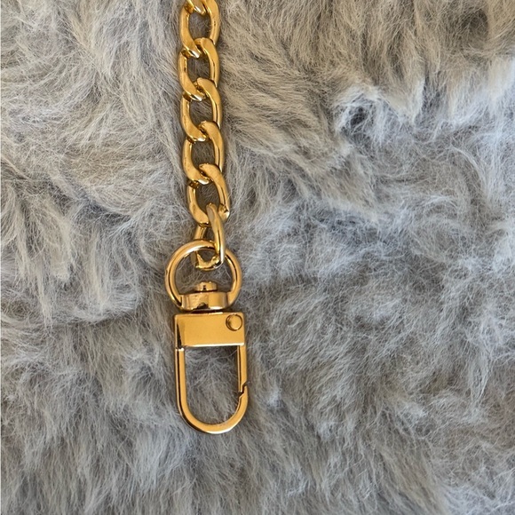 Unbranded Gold Purse Chain Strap Flat Iron Chains With Metal Buckles - Picture 2 of 4